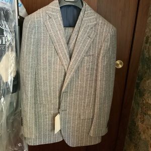 New with tags three piece Suitsupply suit